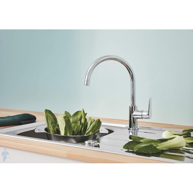 Grohe Start Curve Одноважільний змішувач для мийки (31554001)
