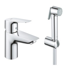 Grohe QuickFix StartEdge Одноважільний змішувач для раковини S-Size із гігієнічним душем (23773001)