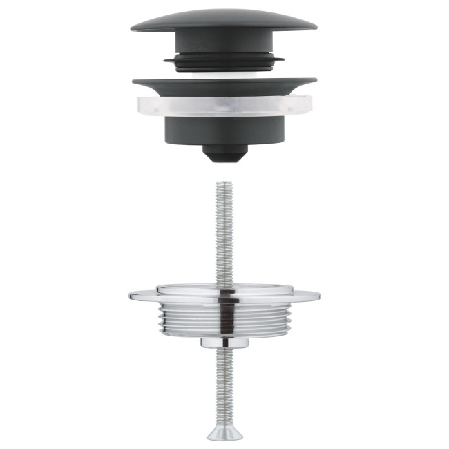 Grohe QuickFix Start Одноважільний змішувач для раковини M-Size + нажимний донний клапан (235752432)