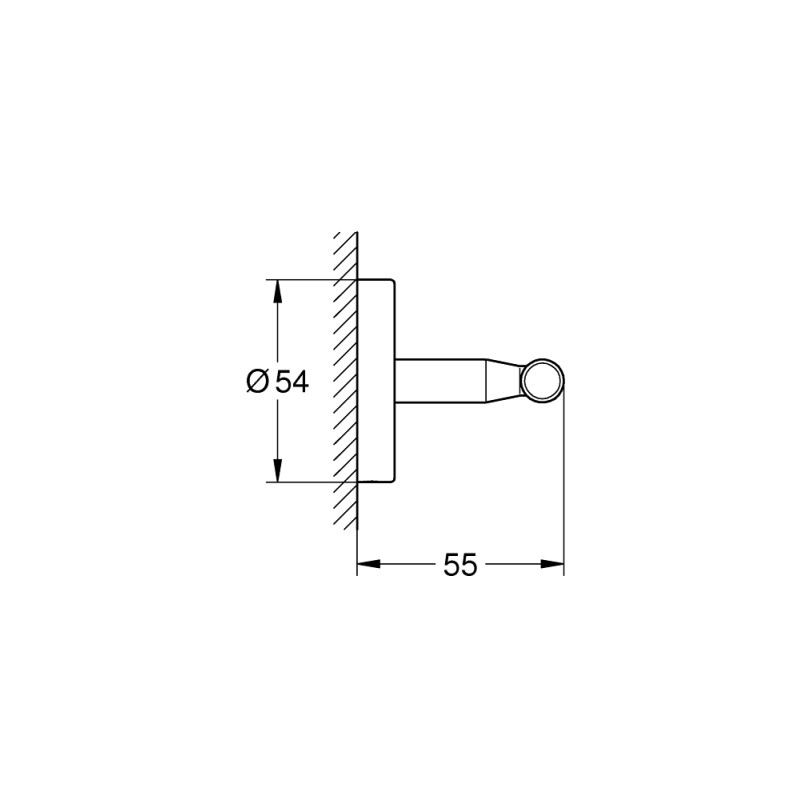 Grohe Start Cosmopolitan Крючок для банного халата (41168000)
