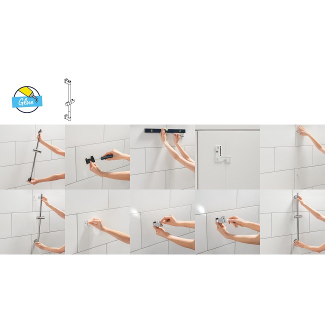 Grohe Quickfix Vitalio Comfort 110 Душевой гарнитур, 2 режима струи (26398001)
