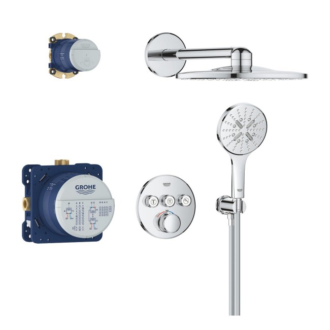 Grohe Grohtherm SmartControl Прихована душова система з Rainshower SmartActive 310 (34863000)