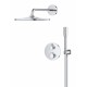 Grohe Grohtherm Душова система з термостатом прихованого монтажу з Rainshower Mono 310 (34869000)