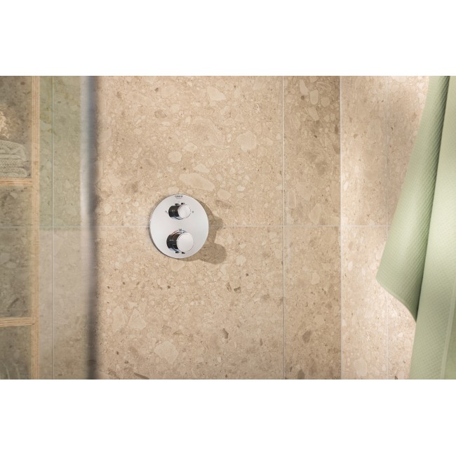 Grohe Grohtherm Душова система з термостатом прихованого монтажу з Rainshower Mono 310 (34869000)