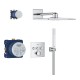 Grohe QuickFix Precision SmartControl Скрытая душевая система с Vitalio SmartActive 310 Cube (34875000)
