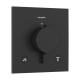 Термостат скрытого монтажа hansgrohe Ecostat Comfort E 2 function, 33711670 черный матовый