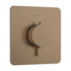 Термостат скрытого монтажа hansgrohe Ecostat Comfort Q 1 function, 33712140 бронза