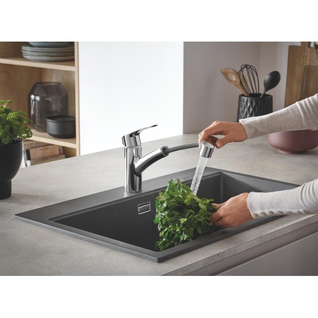 Grohe QuickFix VIA Одноважільний змішувач для мийки (30406000)