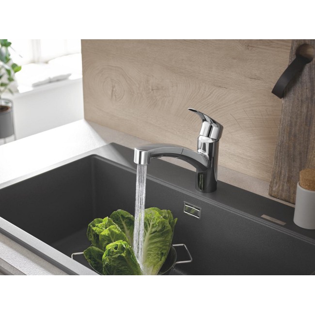 Grohe QuickFix VIA Одноважільний змішувач для мийки (30406000)