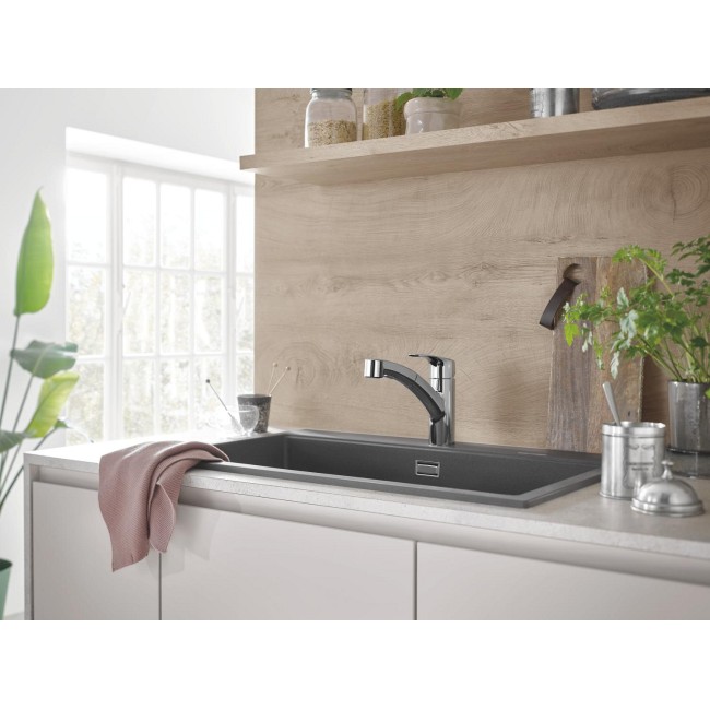 Grohe QuickFix VIA Одноважільний змішувач для мийки (30406000)