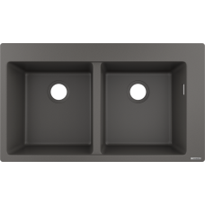 Мойка для кухни hansgrohe S51 S510-F770, серый камень 43316290