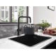Мойка для кухни hansgrohe S51 S510-U450, черный графит 43431170