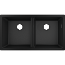 Мойка для кухни hansgrohe S51 S510-U770 43434170 чёрный графит