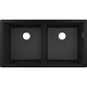 Мойка для кухни hansgrohe S51 S510-U770 43434170 чёрный графит