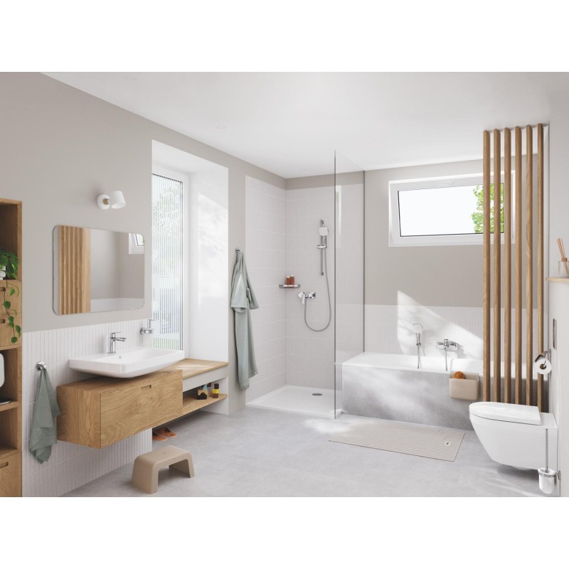 Grohe Комплект смесителей Cubeo  3 в 1 для ванной (UA125246M)