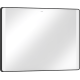 Зеркало Xarita Lite Q 1000/30 с боковой LED подсветкой и ИК-датчиком, черный матовый 54977670
