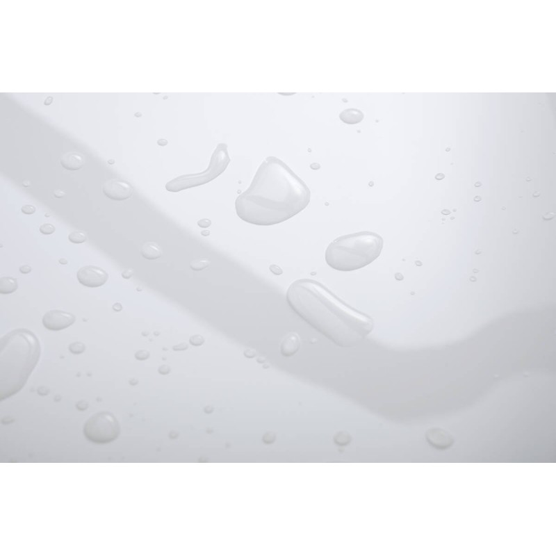 Накладной умывальник 600/480 Xevolos E с отверстием под смеситель, без перелива, 61094450 SmartClean