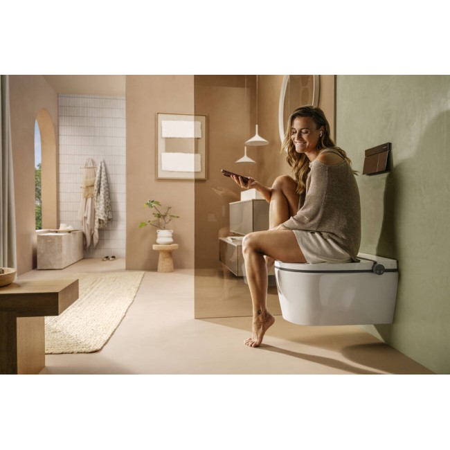 Унитаз подвесной hansgrohe Complete Set LavaPura Element S 63021450