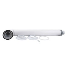 Димохід коаксіальний для конденсаційного котла Bosch 1000 мм, ø 60/100 з коліном, 71.МТ7.00.88