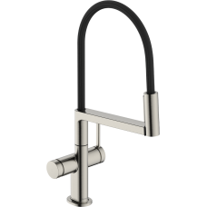Змішувач hansgrohe Talis Select M54 PowderSpray для кухонної мийки 72861800, під сталь