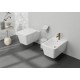 Смеситель hansgrohe Finoris для биде со сливным набором, бронза матовый 76200140