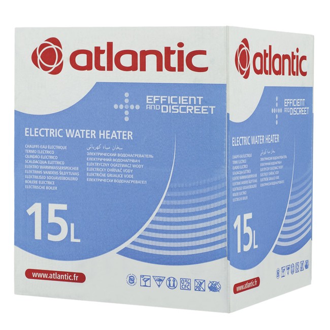 Водонагреватель бытовой электрический Atlantic OPro Compact PC 15 SB (2000W)