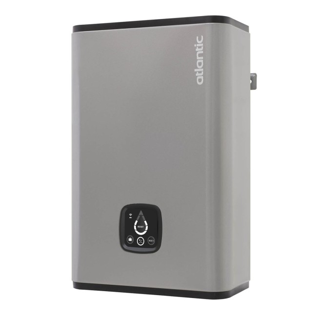 Водонагреватель бытовой электрический Atlantic Vertigo Steatite WI-FI 50 ES-MP0402F220-S WD (2250W) silver