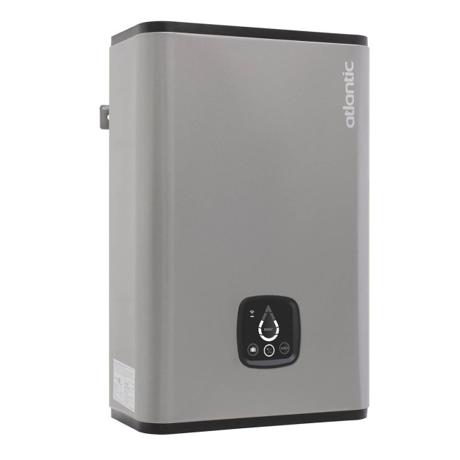 Водонагреватель бытовой электрический Atlantic Vertigo Steatite WI-FI 50 ES-MP0402F220-S WD (2250W) silver