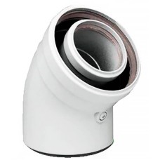 Коаксиальный отвод 45° Bosch AZ 394 60/100 мм