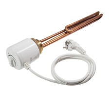 Тэн Tenko RS/G 3,0 кВт, резьба 1"1/4 ,гнутый,с термостатом, медь