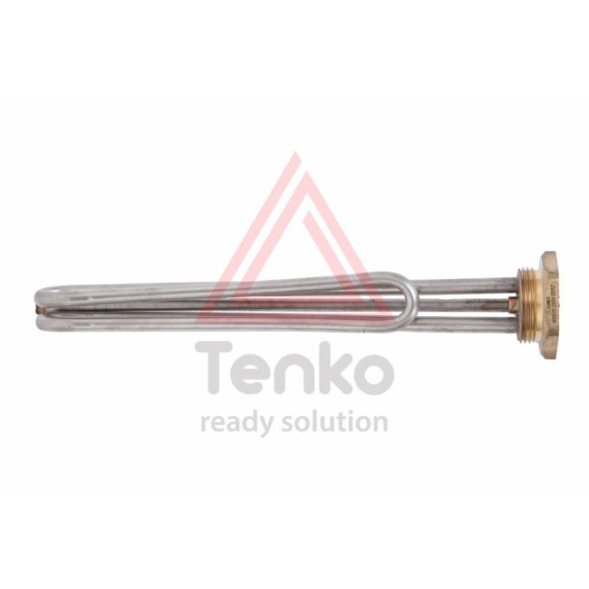 Тэн 4,0 кВт, гайка, гнутый, без анода