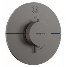 Термостат hansgrohe ShowerSelect Comfort S для душа 15553340 черный матовый хром