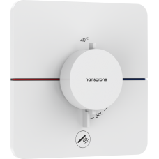 Термостат hansgrohe ShowerSelect Comfort Q для душа 15589700 белый матовый