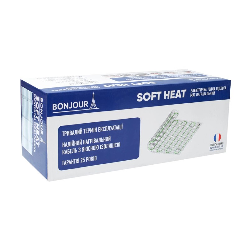 Комплект-Мат нагревательный Bonjour Soft Heat EcoPRO-675-4.5/150 W/m2 с терморегулятором RTP
