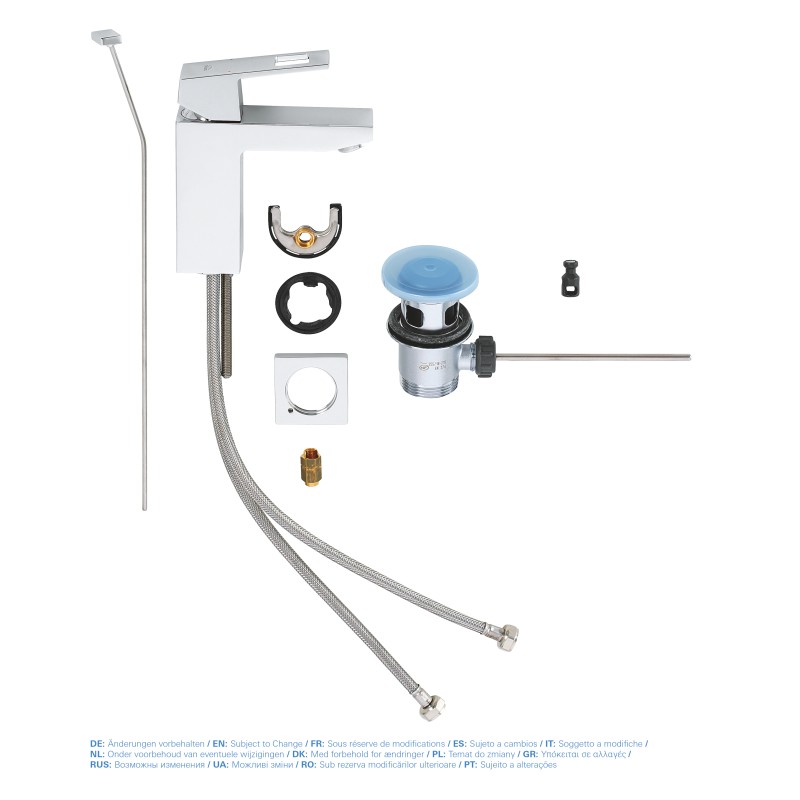Grohe Eurocube Смеситель однорычажный для раковины S-Size (23127000)
