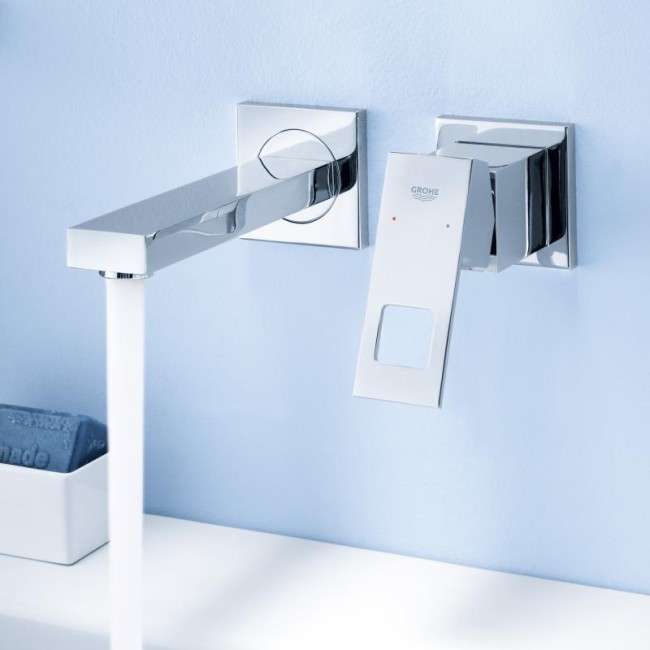 Grohe Eurocube Смеситель для раковины на два отверстия S-Size (19895000)