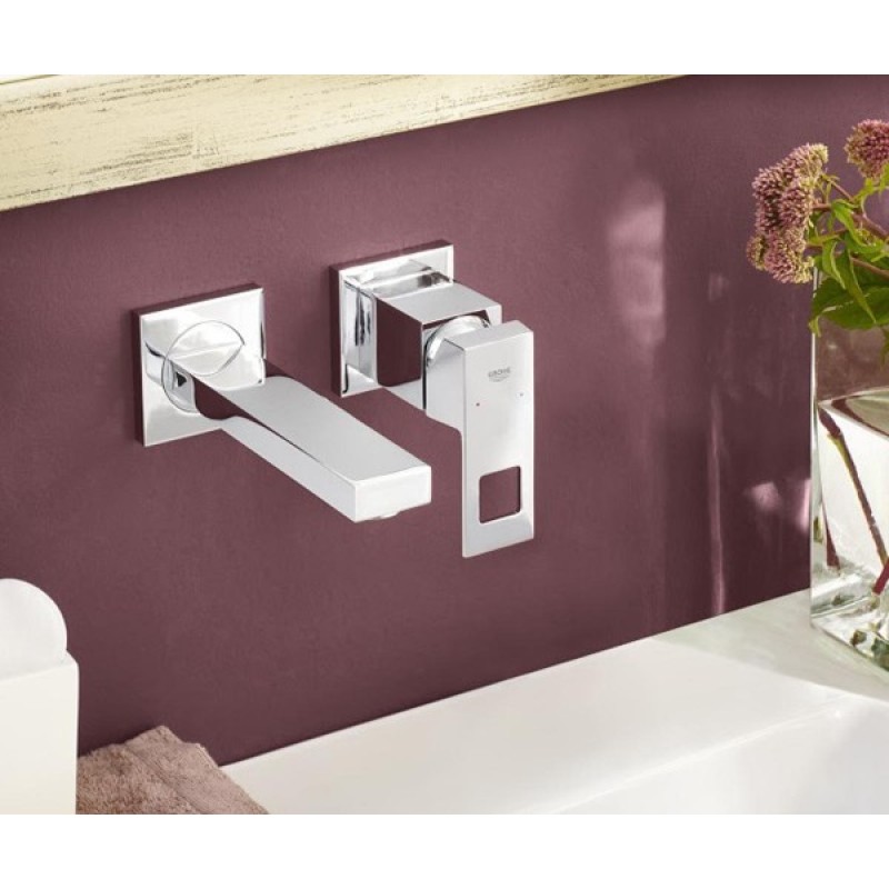 Grohe Eurocube Смеситель для раковины на два отверстия S-Size (19895000)