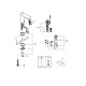 Grohe Euroeco Cosmopolitan E Инфракрасная электроника для раковины без смешивания (36271000)