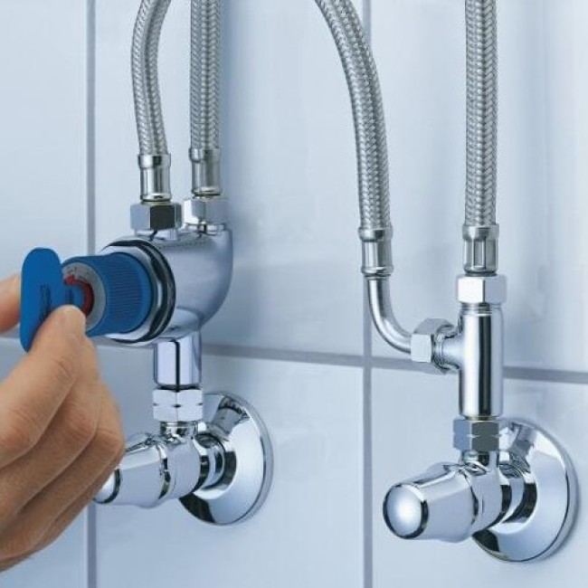 Grohe Grohtherm Micro термостат для установки под раковиной (34487000)