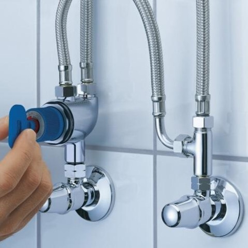 Grohe Grohtherm Micro термостат для установки под раковиной (34487000)