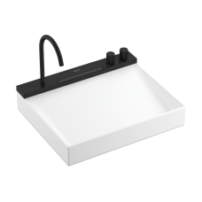 Умывальник 580/475 с хромированным смесителем hansgrohe Avalegra AquaUnit QuickClean+, 22472670