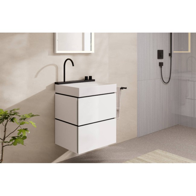 Умывальник 580/475 с хромированным смесителем hansgrohe Avalegra AquaUnit QuickClean+, 22472670