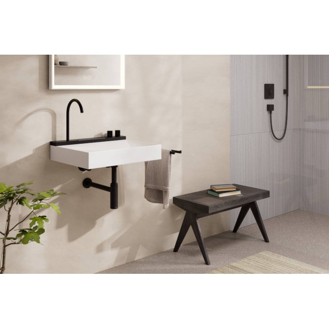 Умывальник 580/475 с хромированным смесителем hansgrohe Avalegra AquaUnit QuickClean+, 22472670