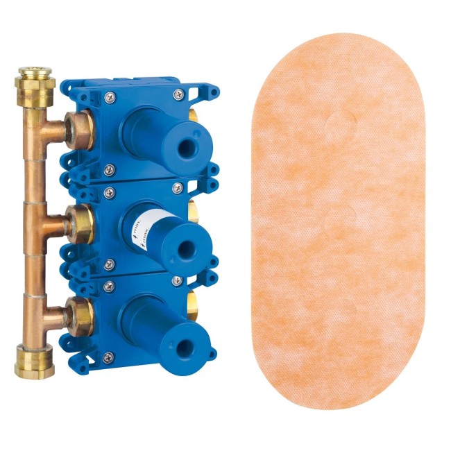 GROHE SPA Rapido C Встраиваемый вентиль на три выхода (35031000)