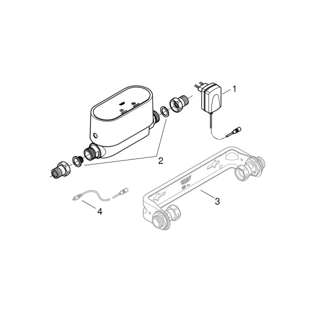 Grohe Sense Guard Интеллектуальный контроллер воды (22500LN0)