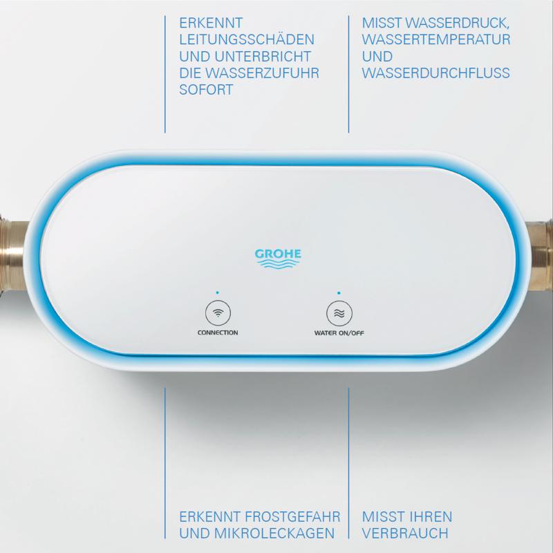 Grohe Sense Guard Интеллектуальный контроллер воды (22500LN0)