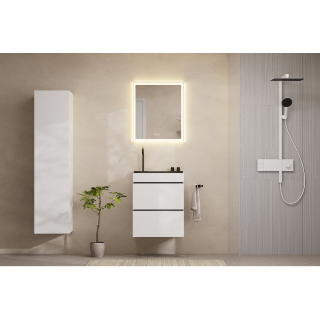 Душова система hansgrohe Raindance Alive Q 210/340 2jet EcoSmart з ShowerSelect Comfort, 24591700 білий матовий