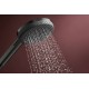 Душовий набір hansgrohe Raindance Alive Select S, Ecosmart 24603340 зі стійкою Unica S Puro 90, чорний матовий хром