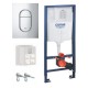 Grohe Rapid SL в сборе, для подвесного унитаза (кнопка Arena Cosmopolitan S)  (39504000)