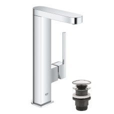 Grohe Plus Одноважільний змішувач для раковини, L-Size з нажимним донним клапаном (23873003)